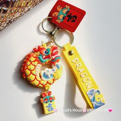 Móc Khóa Rồng Nước Phun Lửa Tết Dragon - TẾT