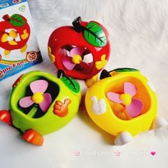 Mini Fan - Quạt hình Táo để (3 màu) Sz Lớn