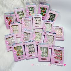 Bộ Móng Giả 12 móng nhiều mẫu -Nail
