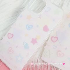 Case Ốp điện thoại iPhone Trái tim Đính đá iPhone 11/12/13/14/Pro/Promax