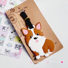 Tag Treo Vali Silicone Luggage Tag Đài Loan