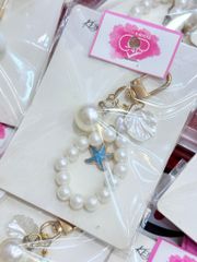 Vòng charm đeo điện thoại NGỌC TRAI kute hàng Thái Lan