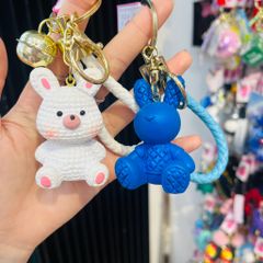 MÓC KHOÁ Con Vật Kute Dây Da