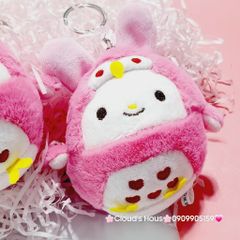 Móc khoá Gấu bông Kuromi & Melody