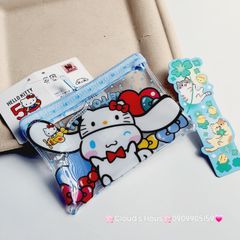 BÓP Ví Mini Trong Suốt In Hình Kute Sanrio Chính Hãng