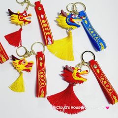 Móc Khóa Rồng Lửa TẾT Tua Rua