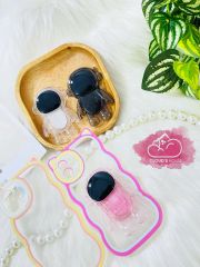 Case Ốp điện thoại iPhone Tai mèo gợn sóng viền nhiều màu iPhone 7+/X/XSm/11/11Promax/12/12Pro/12Promax/13/13Pro/13Promax