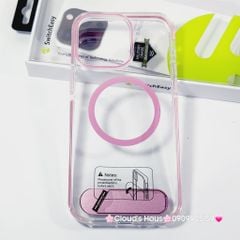 Case Ốp điện thoại iPhone SwitchEasy Trong Magsafe Chống dựng iPhone 16/Pro/Promax