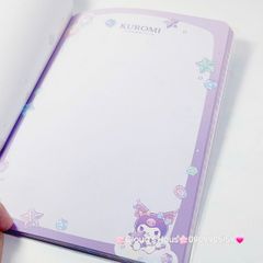 Sổ Tay - Vở Sanrio Kuromi Cinnamoroll Melody Hello Kitty Cho bé (ĐÀI LOAN)