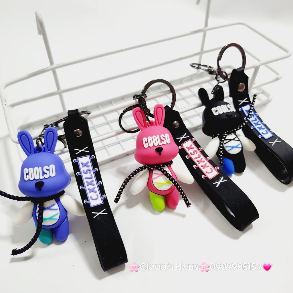 Móc khóa Thỏ ngầu Coolso