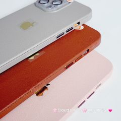 Case Ốp điện thoại iPhone Da Trơn Basic Bảo Vệ Camera iPhone 11/12/13/14/15/Pro/Promax