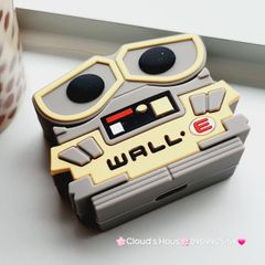 Cover Case Vỏ bảo vệ Airpod Su dẻo Robot biet yêu Wall Airpod 1/2/3/Pro/Pro2