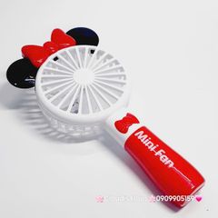 Mini Fan - Quạt Cầm Tay Mickey ( 5 màu)