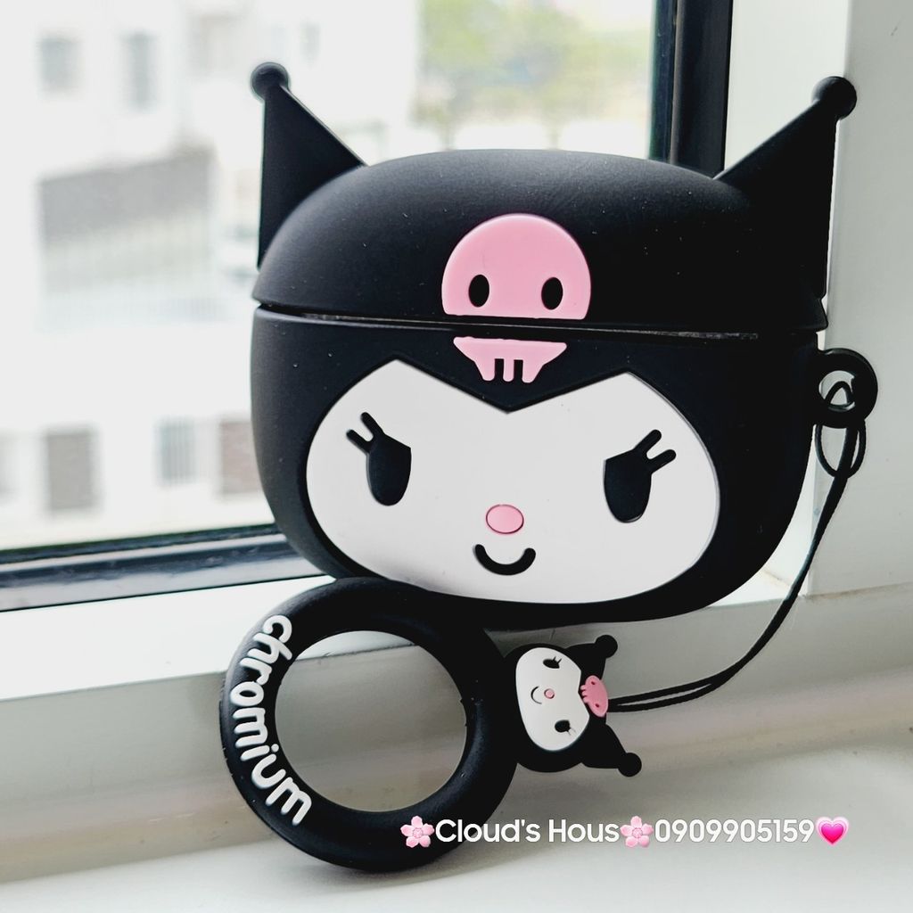 Cover Case Vỏ bảo vệ Airpod Su dẻo Kuromi Su dẻo Airpod 1/2/3/Pro/Pro2