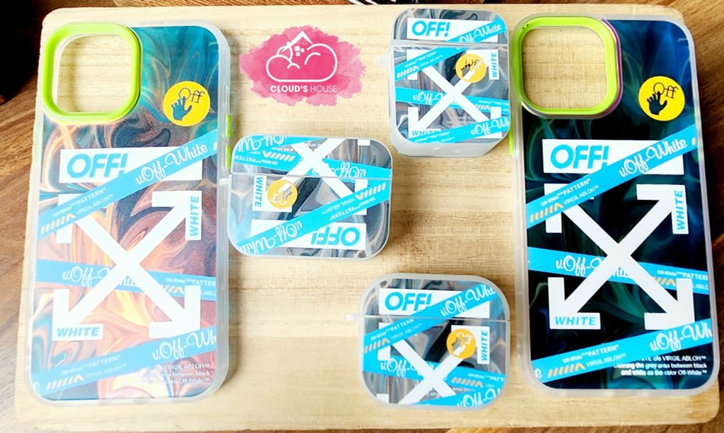 COVER AIRPOD OFF WHITE