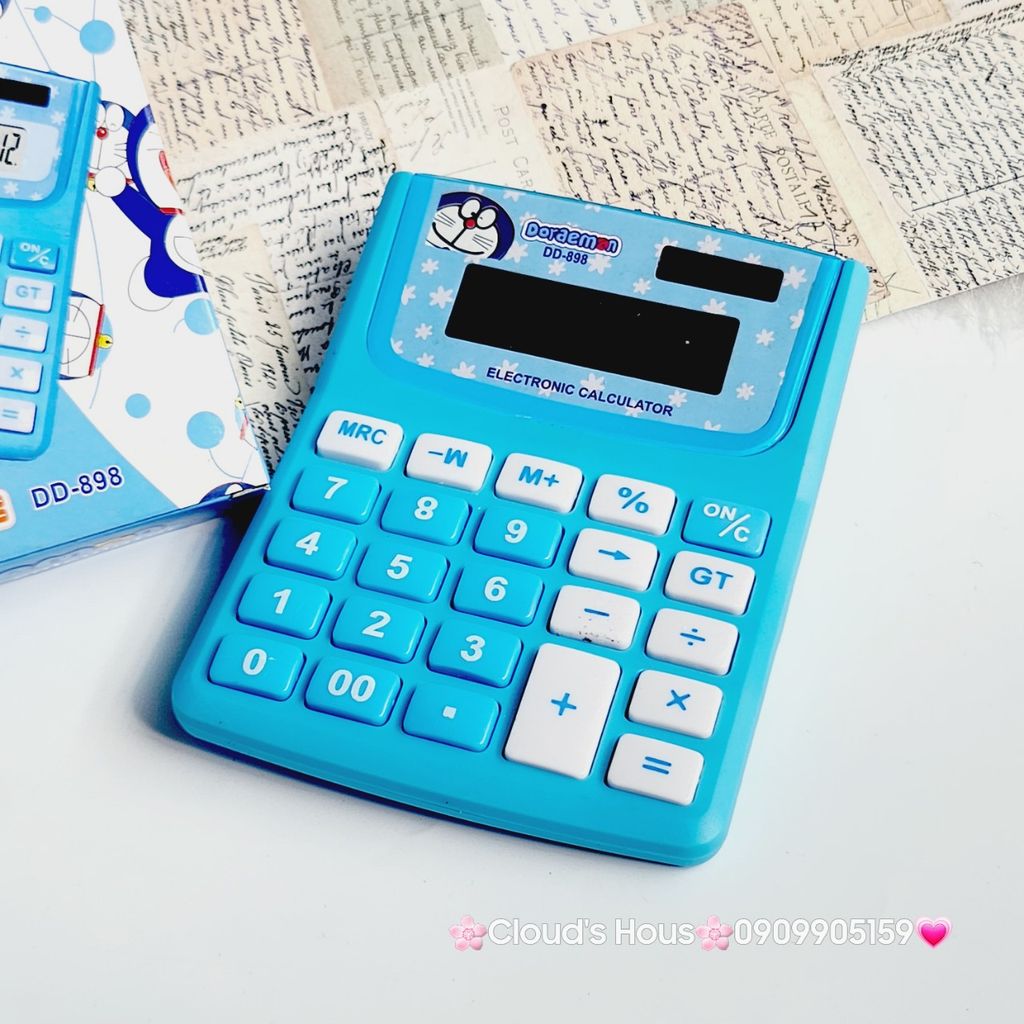 Máy Tính Doraemon Mini Nhỏ Gọn DD-898