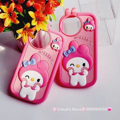 Case Ốp điện thoại iPhone Su dẻo Thỏ Melody My Rabbit iPhone 11/12/13/14/15/Pro/Promax