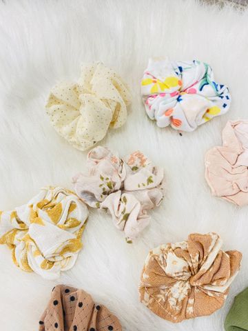CỘT TÓC Scrunchies Cho Bé