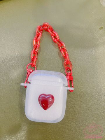 COVER AIRPOD 1/2 Dây Xích Icon Nổi