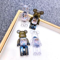 Case Ốp điện thoại iPhone Bearbrick Trong Chống dựng Nút nổi IPhone 11/12/13/14/Plus/Pro/Promax