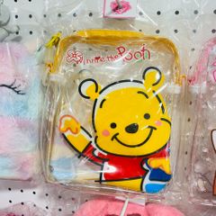 Túi Trong Đeo Chéo Gấu Pooh Và Cô Bé (2 mẫu)