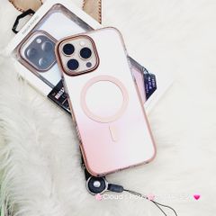 Case Ốp điện thoại iPhone Màu Ombre ánh Hologram Raigor Inverse chính hãng cho iPhone 16 Pro/iPhone 16 Pro Max