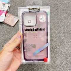 Case Ốp điện thoại iPhone Likgus Nhám Viền Camera Bạc Chống dựng iPhone 11/12/13/14/Pro/Promax