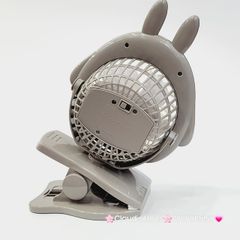 Mini Fan - Quạt kẹp Hình Động vật (Quạt sạc) Sz lớn