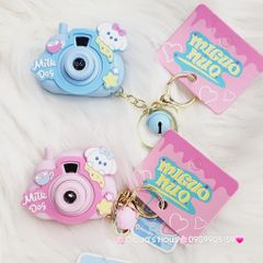 Móc khóa Máy ảnh Milk Dog