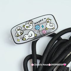 Dây Dù ĐEO chéo kèm thanh KẸP giữ điện thoại hoạt hình kute