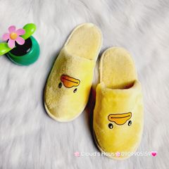Dép Lông đi trong nhà hoạt hình của trẻ em - người lớn