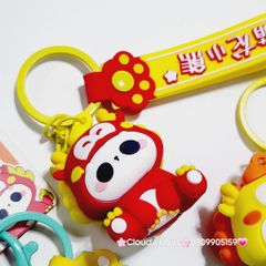 Móc Khóa Gấu Trúc Panda Cosplay Lân Rồng TẾT