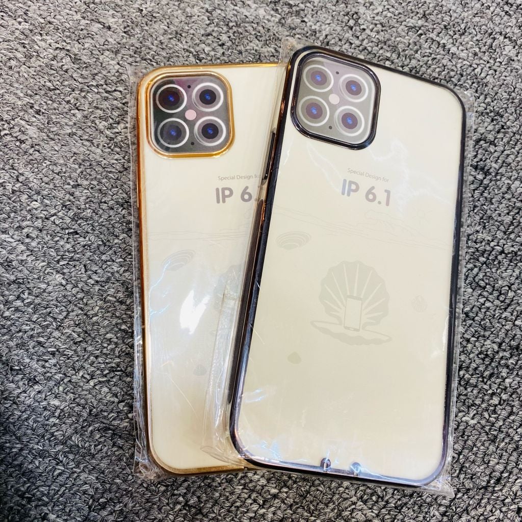 Case ốp điện thoại iPhone WU Trong dẻo viền màu chống shock