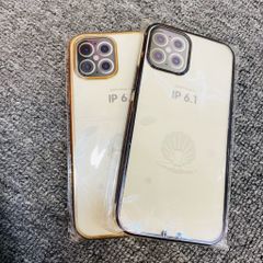 Case ốp điện thoại iPhone WU Trong dẻo viền màu chống shock