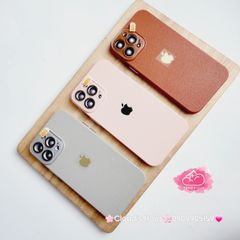 Case Ốp điện thoại iPhone Da Trơn Basic Bảo Vệ Camera iPhone 11/12/13/14/15/Pro/Promax