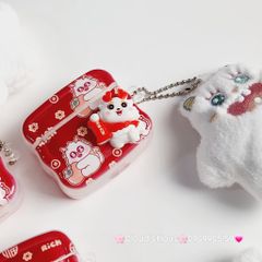Cover Case Vỏ bảo vệ Airpod Lân Đỏ TẾT Airpod 1/2/3/Pro/Pro2