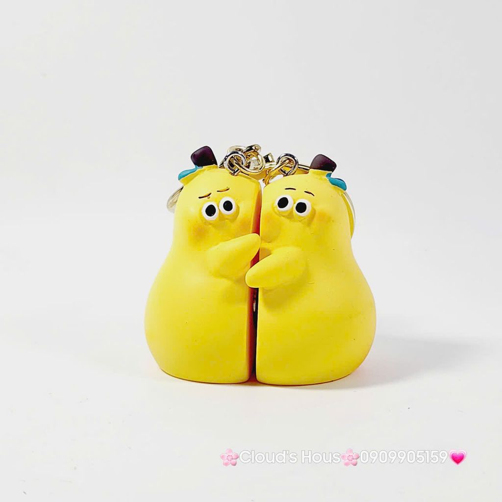 Móc Khóa Trái Chuối Đôi