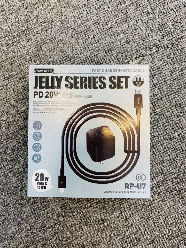 COMBO SẠC REMAX JELLY SERIES SET RP-U7