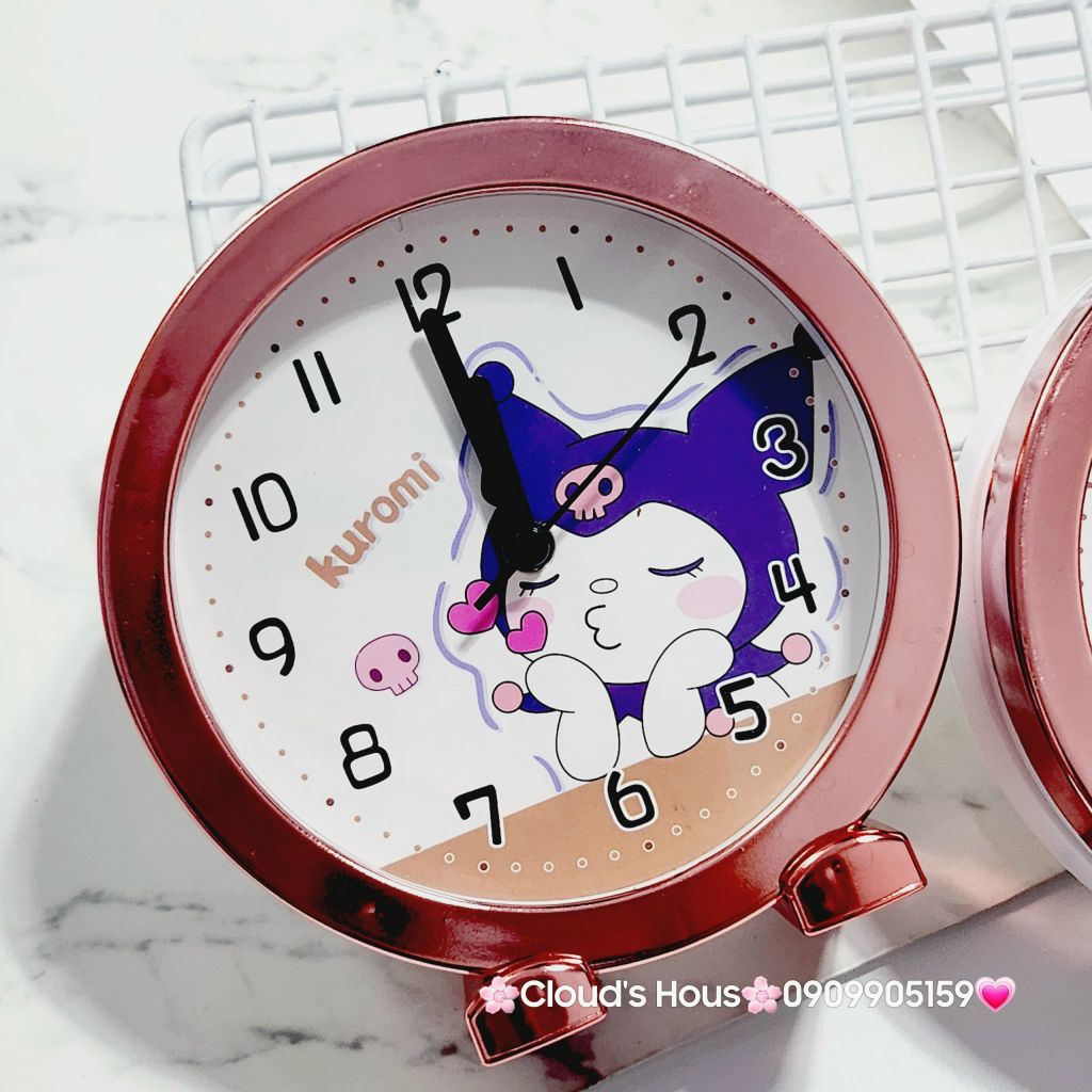 Đồng hồ để bàn Kuromi