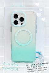 Case Ốp điện thoại iPhone TGVI'S Magsafe Trong Nhám Hologram iPhone 16/Pro/Promax
