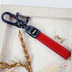 Móc Khóa Nam Dây Da Logo Xe