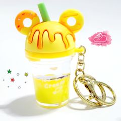 MÓC KHÓA Ly Kem Jelly Nước Mát Lạnh Bling Bling