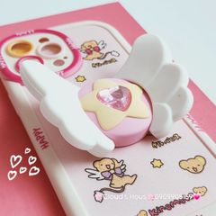 Case Ốp điện thoại iPhone Sakura Thủ Lĩnh Thẻ Bài Kero Kèm Popsocket iPhone 7Plus/8Plus/X/Xs/XSMax/11/12/13/14/15/Pro/Promax