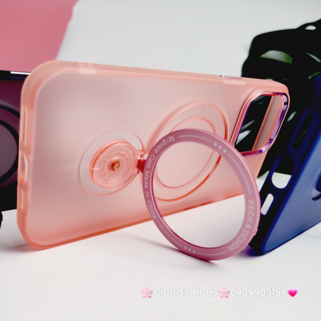 Case Ốp điện thoại iPhone X&M Trong viền hologram bóng iPhone 14Promax/ 15Promax (5 mẫu)