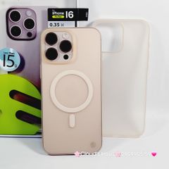 Case Ốp điện thoại iPhone Switcheasy Ultra Slim Nhám Lụa Siêu Mỏng Magsafe 0.35mm 16/Plus/Pro/Promax