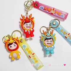 Móc Khóa Cậu Bé Cosplay Rồng TẾT