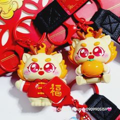 Móc Khóa Rồng Nhỏ Nhựa Bóng TẾT
