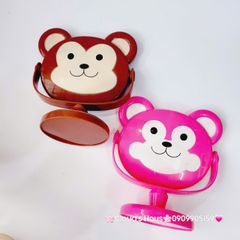 Gương Để Bàn Hình Khỉ Quay 180 độ