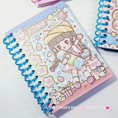 Sổ Tay - Sổ Lò Xo Hình Dễ Thương Cho bé (ĐÀI LOAN)