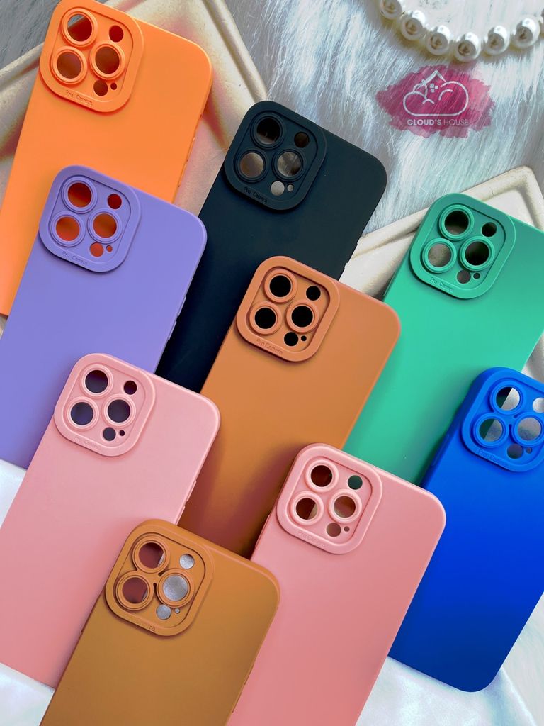 Case Ốp điện thoại iPhone Silicone Nhám Dẻo Basic iPhone 13Promax